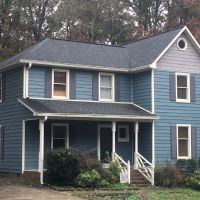 blue house