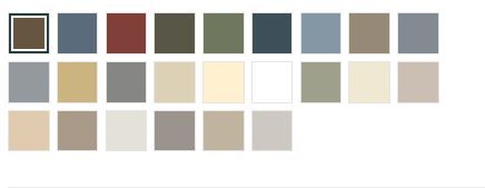 Color Palette | Cedar Ridge Siding