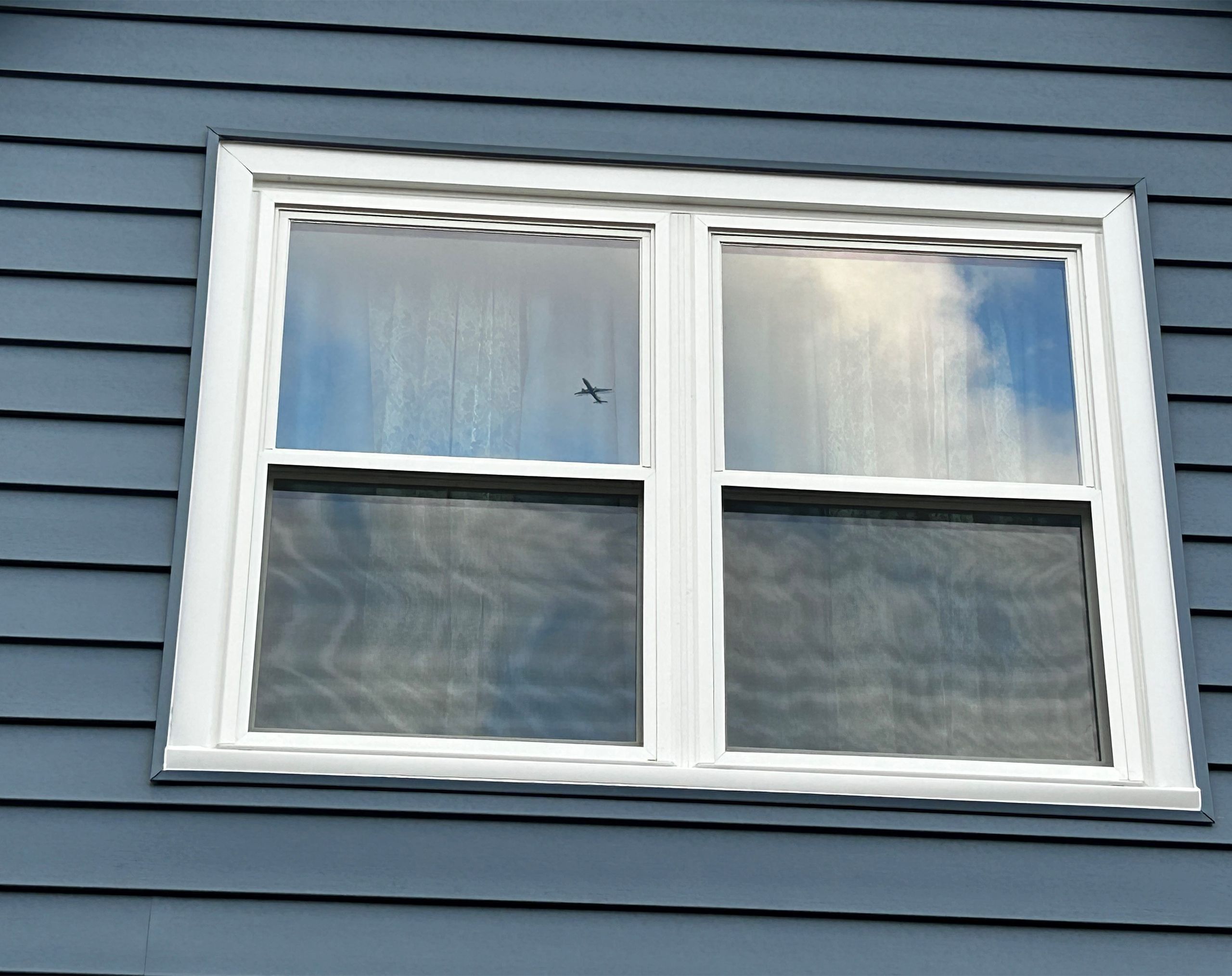 A Closed Double Hung Window | Window Replacement