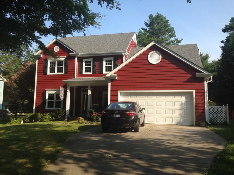 A House With Red Siding | Home Improvement Services